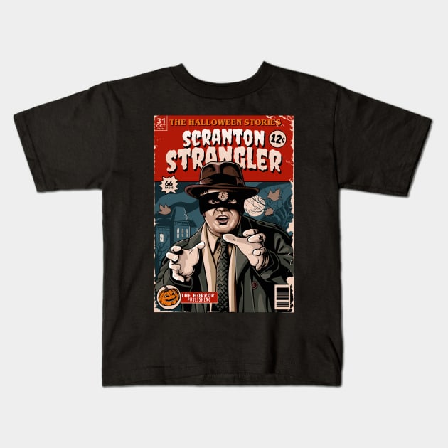 The Halloween Stories Kids T-Shirt by BER